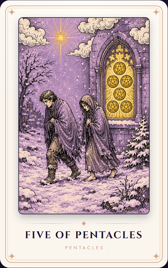 Five of Pentacles