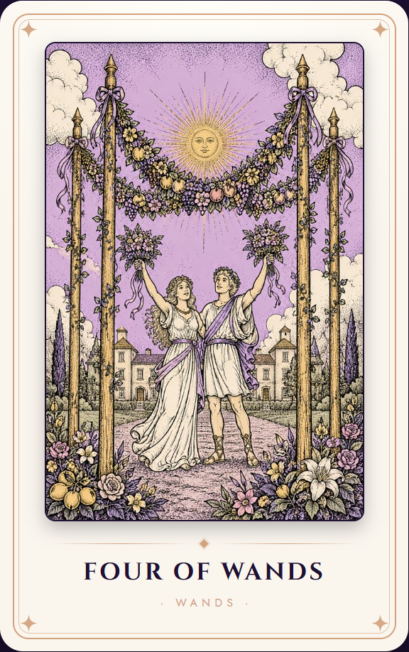 Four of Wands
